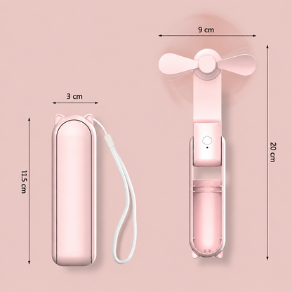 mini ventilateur usb pour bureau