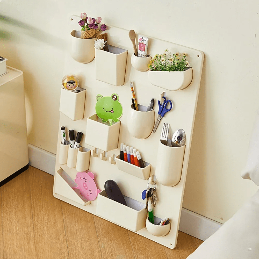 Organisateur Mural - WallHolder™ - Blanc - TIDOMY