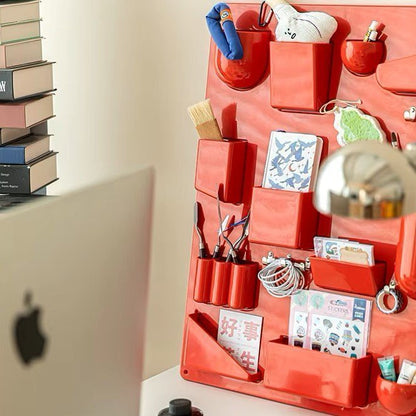 Organisateur Mural - WallHolder™ - Rouge - TIDOMY