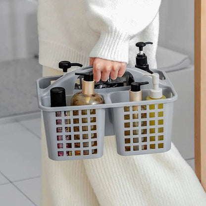panier rangement salle de bain gris accessoires