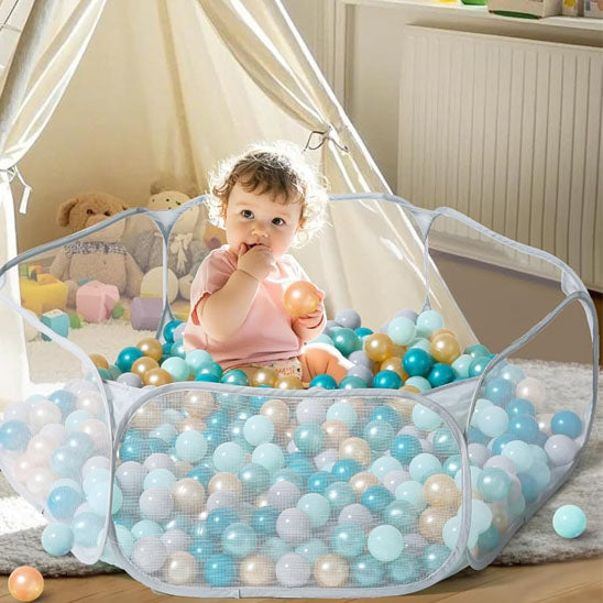 parc a balles bebe coloris pliable
