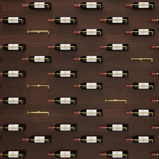 porte bouteille mural metal mur cave a vin