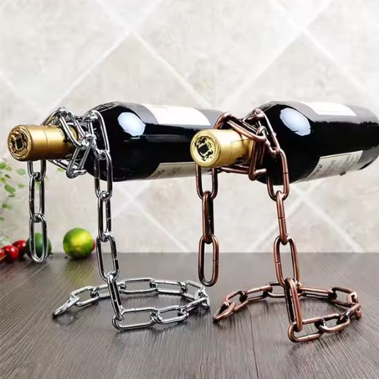 porte bouteille vin deco originale double