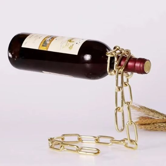 porte bouteille vin original style industriel