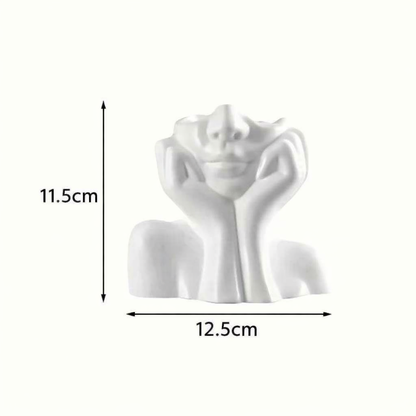 porte pinceaux maquillage blanc chambre design dimensions