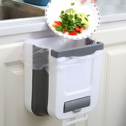 poubelle sous evier pliable de cuisine pour dechets alimentaires