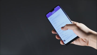 systeme de douche  avec smartphone