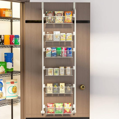 rangement cuisine suspendu porte blanc cuisine