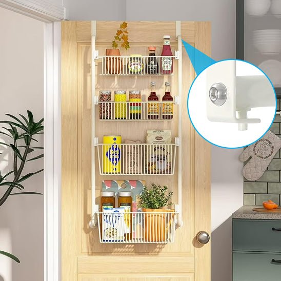 rangement cuisine suspendu porte bois cuisine blanc