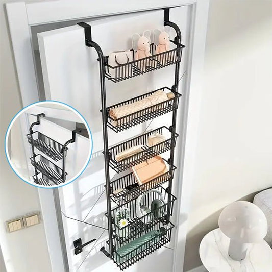 rangement cuisine suspendu porte multicouches