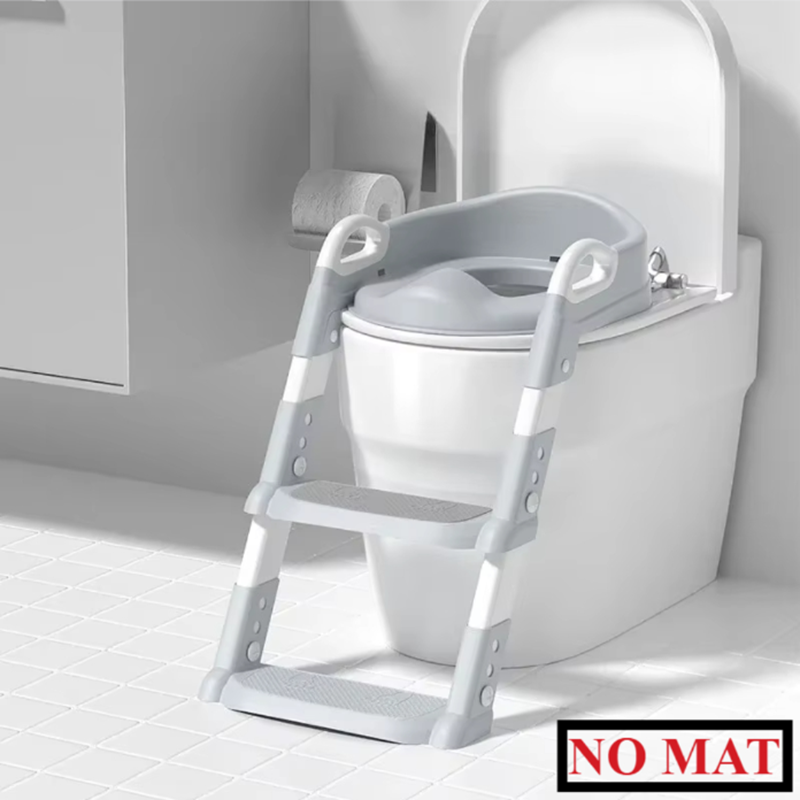 reducteur de toilette securise fille escabeau blanc