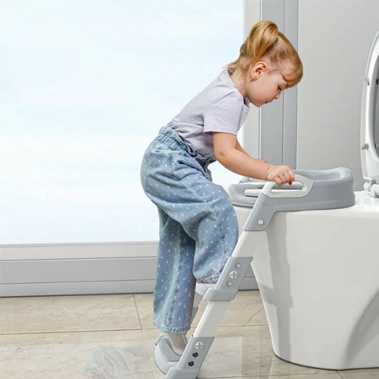 reducteur de toilette securise fille escabeau