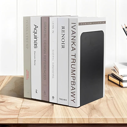 serre livre metal noir rangement livres