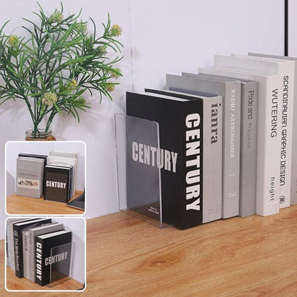 serre livre transparent acrylique decoration