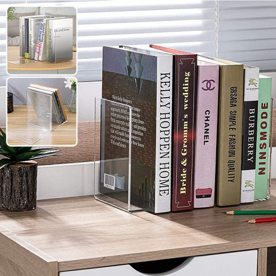 serre livre transparent acrylique