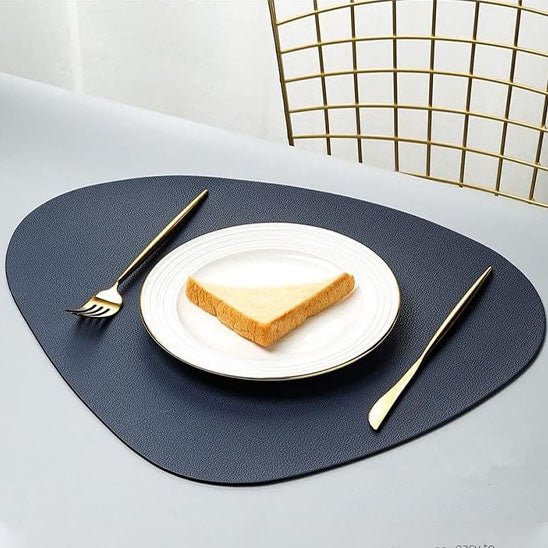 set de table design antiderapant noir