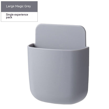 support pour telecommandes mural blanc telephone gris