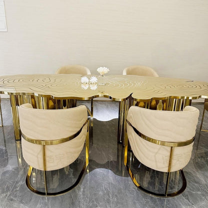 table à manger diningtable style contemporain et elegant