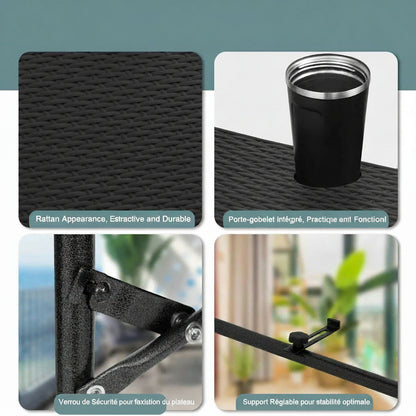table balcon exterieur pliable pas cher