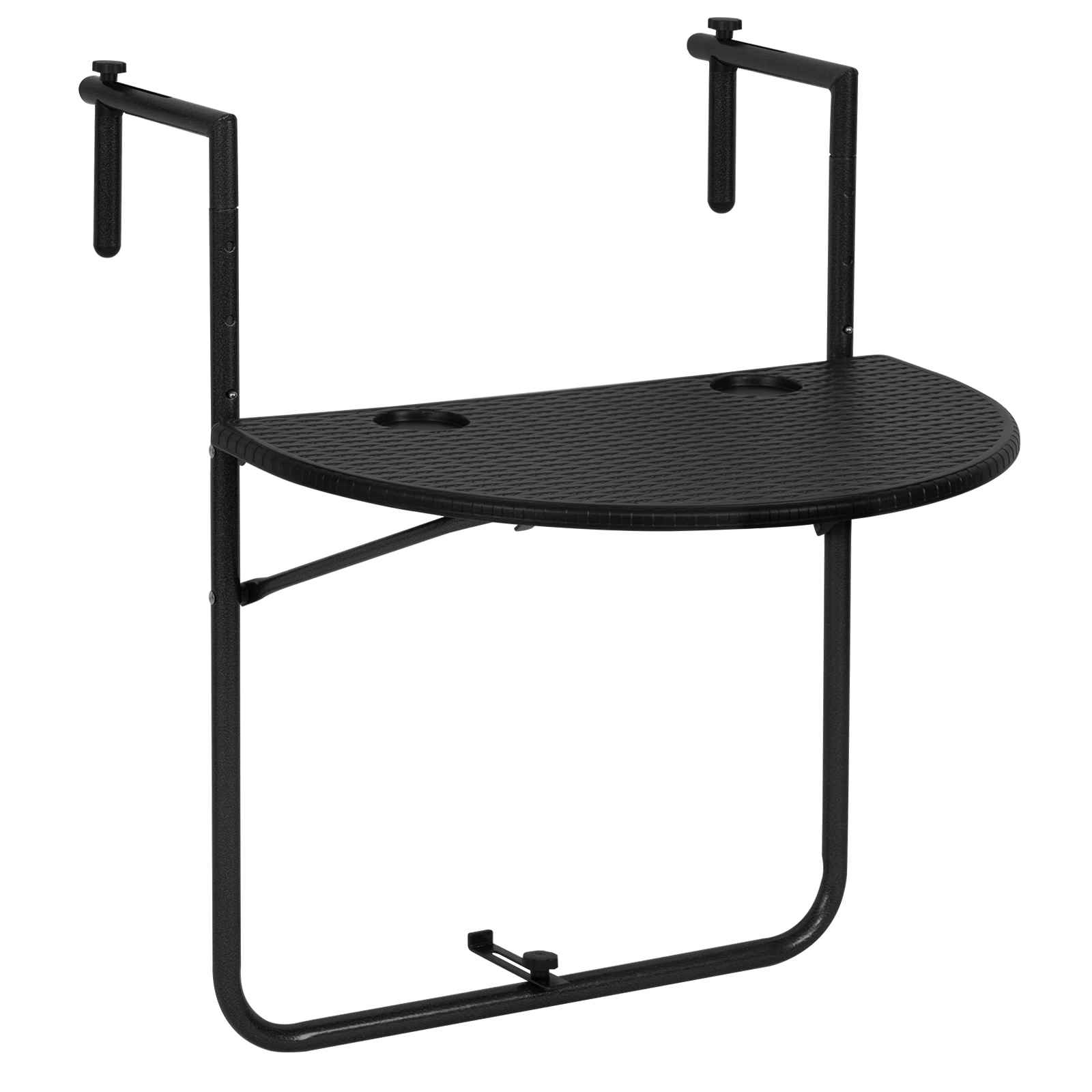 table balcon pliable aspect rotin