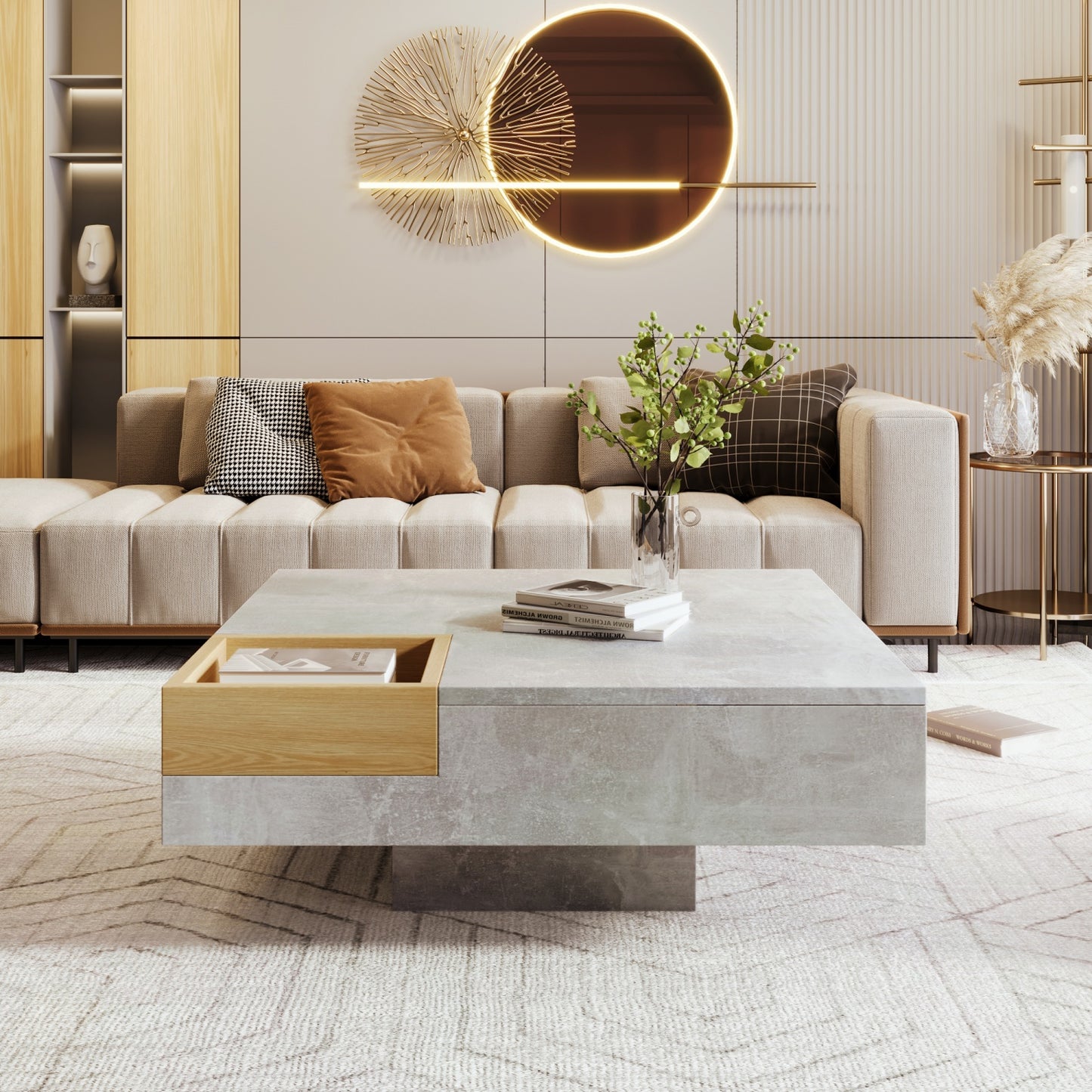 table basse salon design 