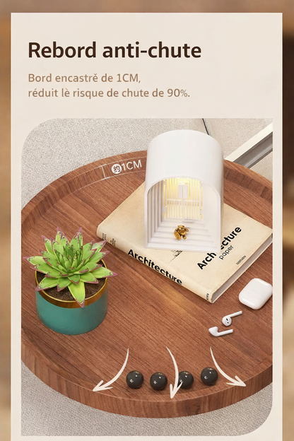 table de chevet elegante avec finition haut de gamme