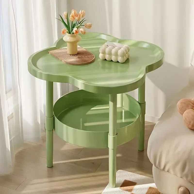 table de chevet rangement vert