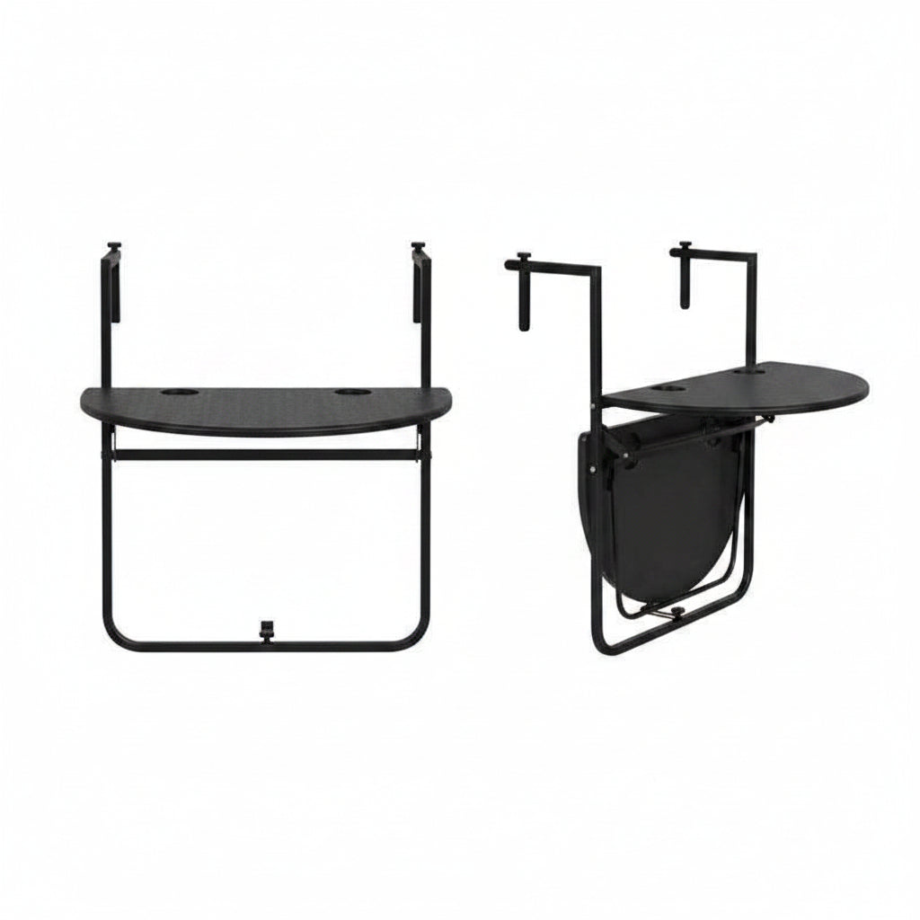 / table murale balcon reglable hauteur