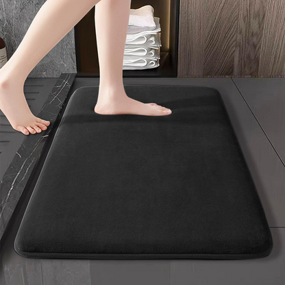 tapis absorbant antiderapant bain noir