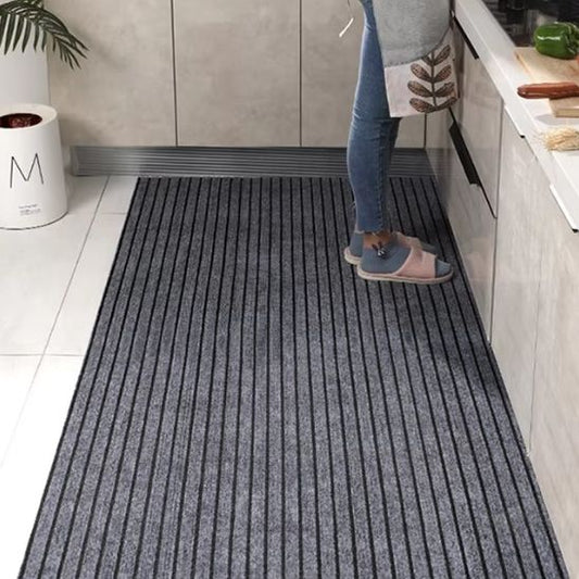 tapis cuisine antiderapant decoupable gris 