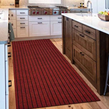 tapis cuisine antiderapant marron