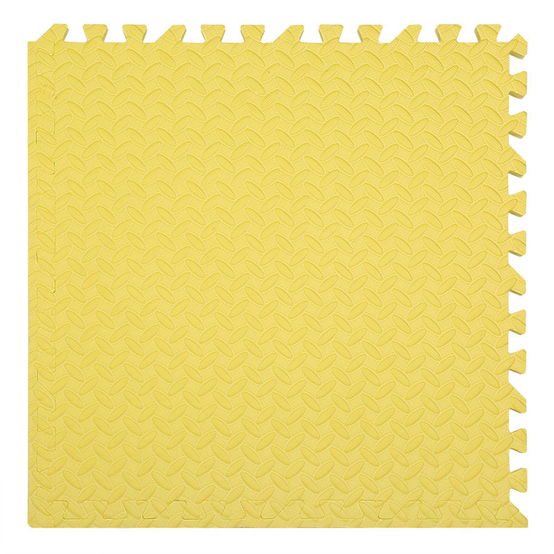 tapis eveil mousse jaune aire de jeu