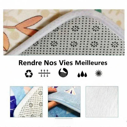 tapis paillasson le seigneur des anneaux decoration entree maison