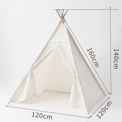 tente tipi enfant 120 120 140