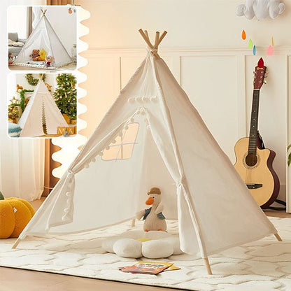 tente tipi enfant blanche jouet