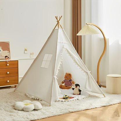 tente tipi enfant blanche chambre