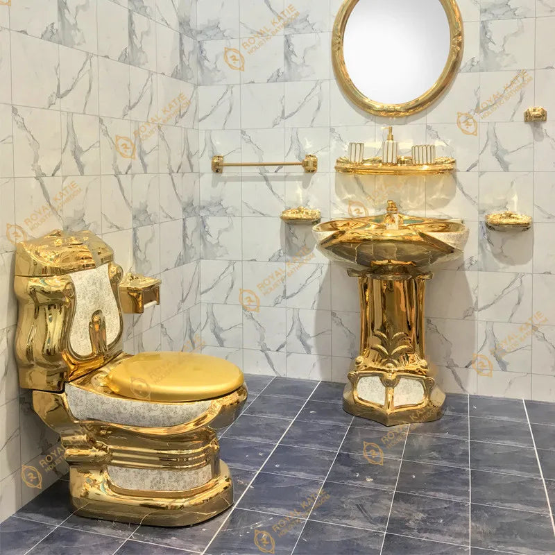 toilette doree baroque