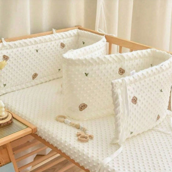 tour de lit bebe motif ourson