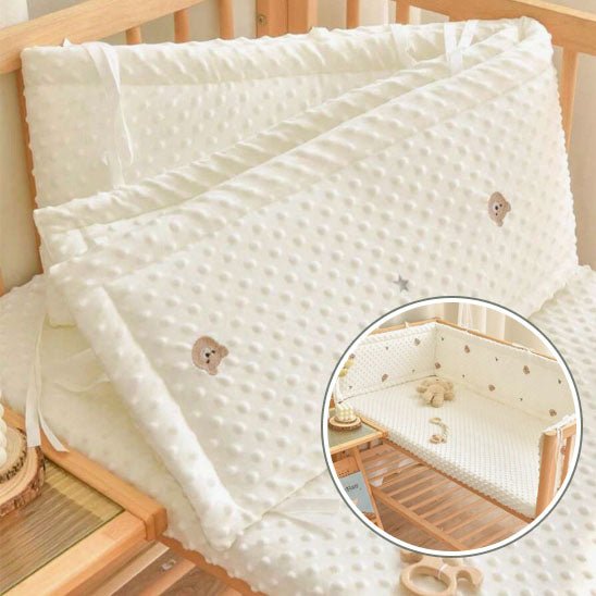 tour de lit bebe protection motif ourson