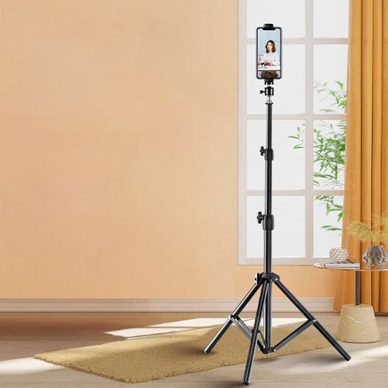 trepied telephone noir stable prise de vue