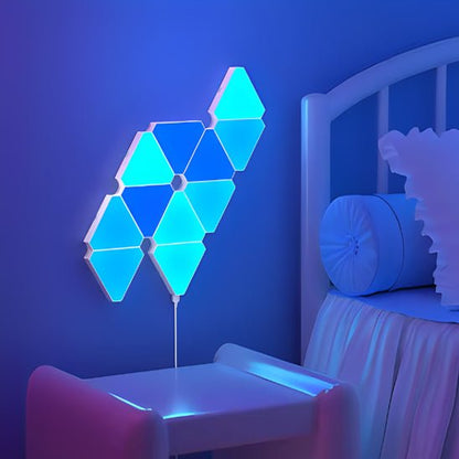 veilleuse led applique murale interieur bleue chambre enfant